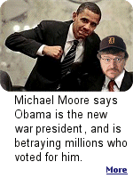 Michael Moore tells President Obama it is time to honor his commitments and bring our troops home.